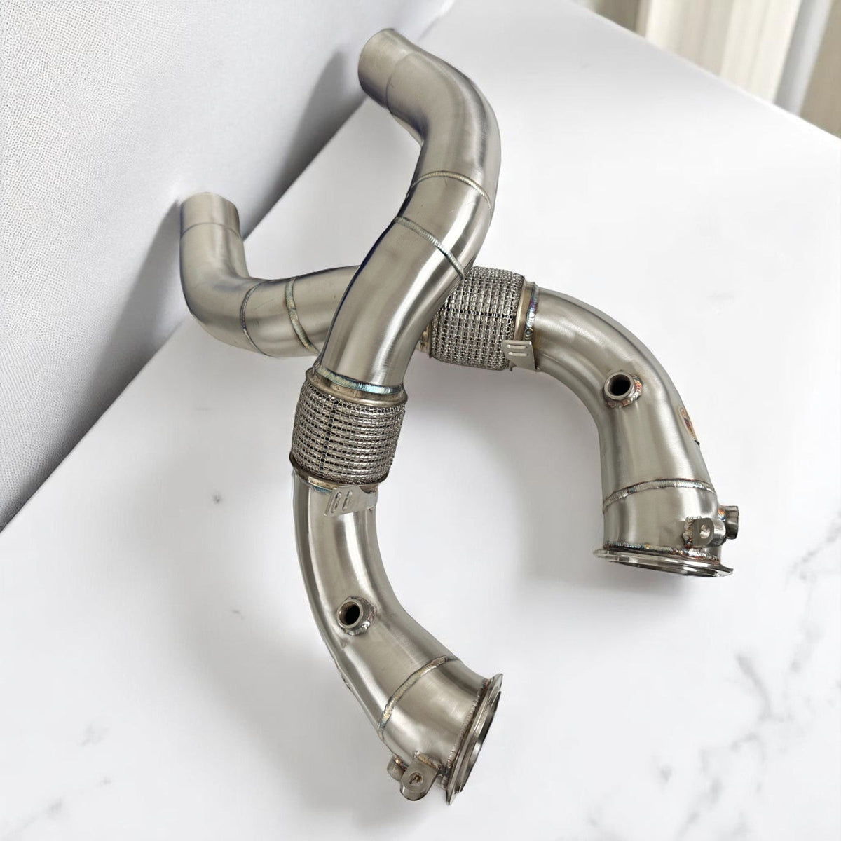 N63 Race Downpipes for BMW M550i, 750i, M850i & X5