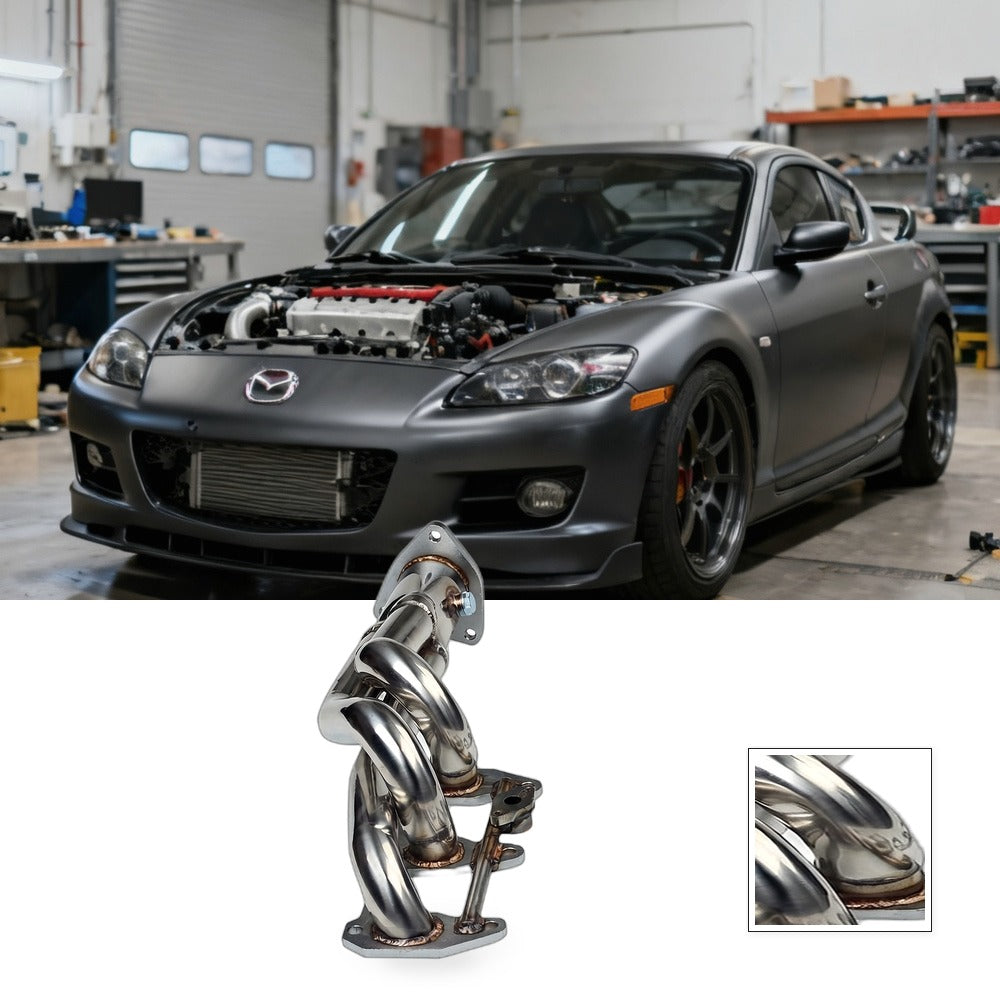 Exhaust Header for Mazda RX-8 13B Renesis