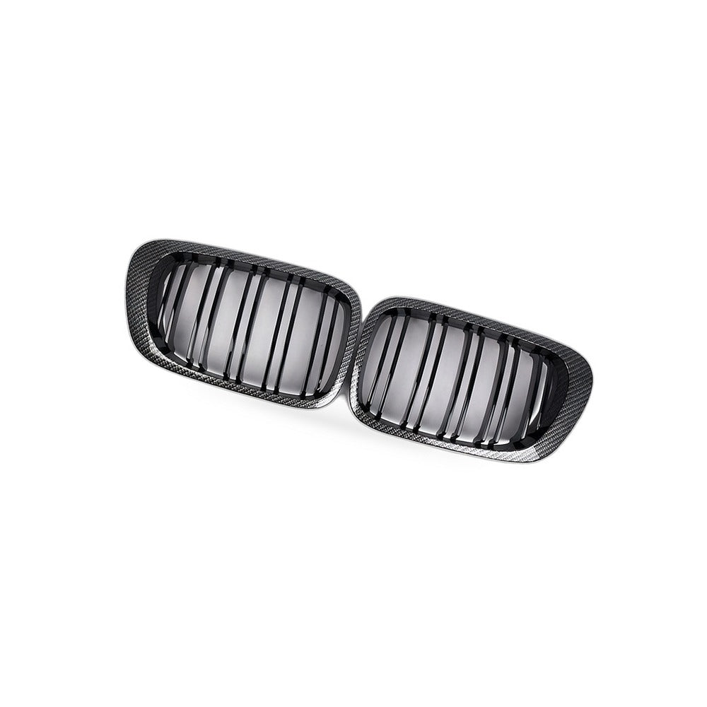 Carbon Twin Line Grille for BMW E46 M3 Coupe