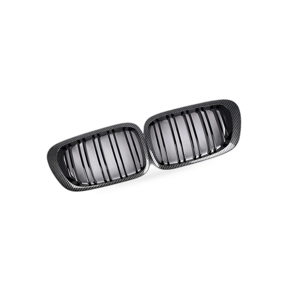 Carbon Twin Line Grille for BMW E46 M3 Coupe