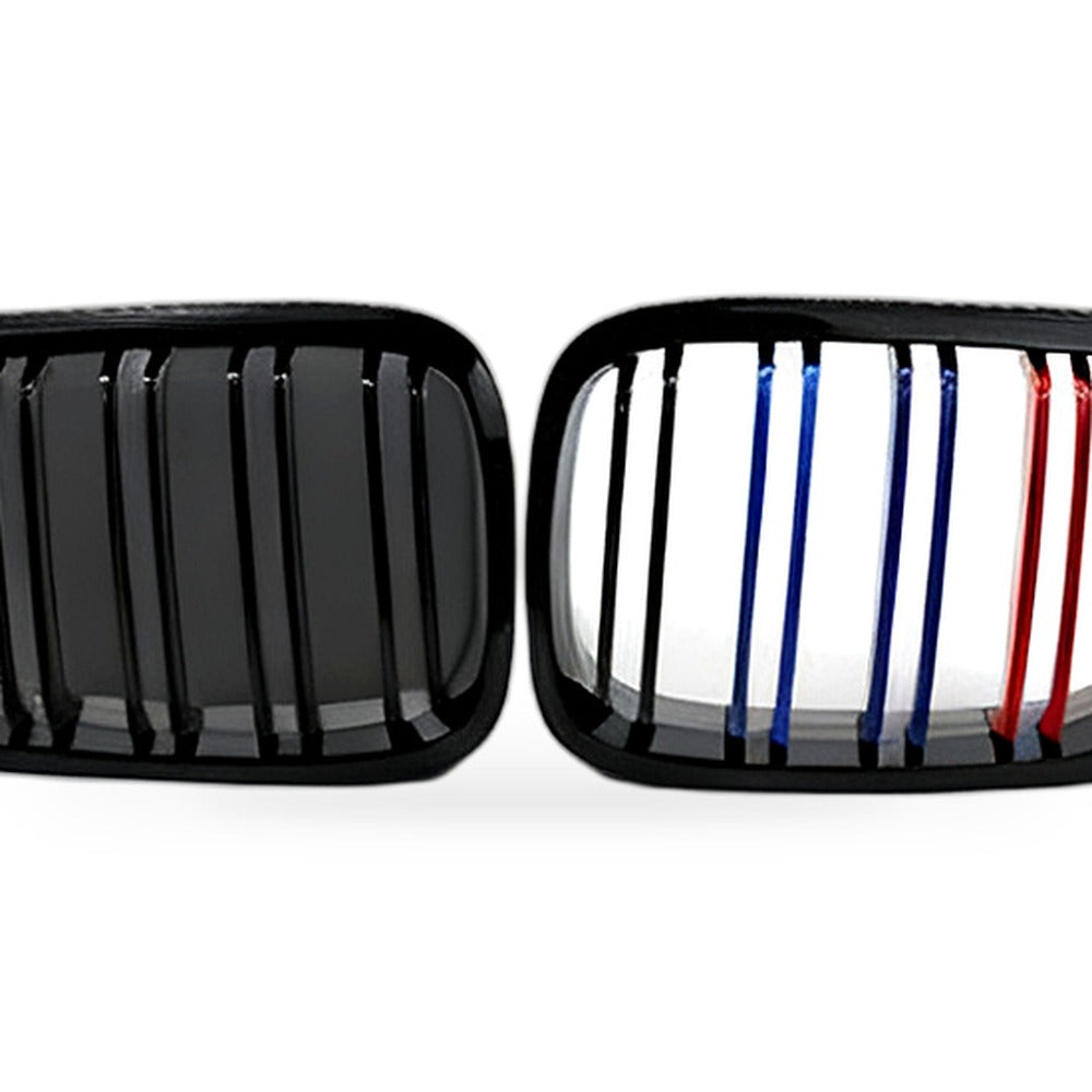 Gloss Black M-Style Grille for BMW E46 M3 Coupe