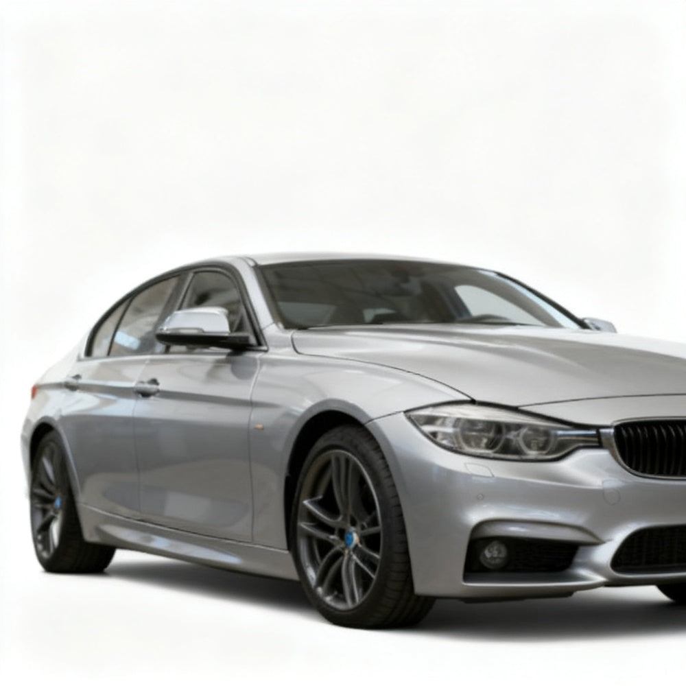 Carbon pattern front grille for BMW E46 coupe and M3