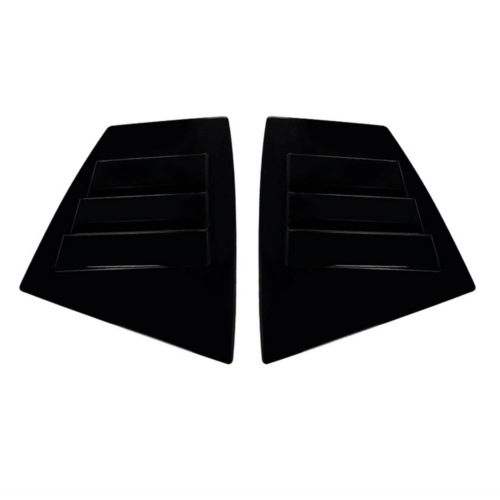 Rear quarter window louver trim pair for Subaru WRX STI VA