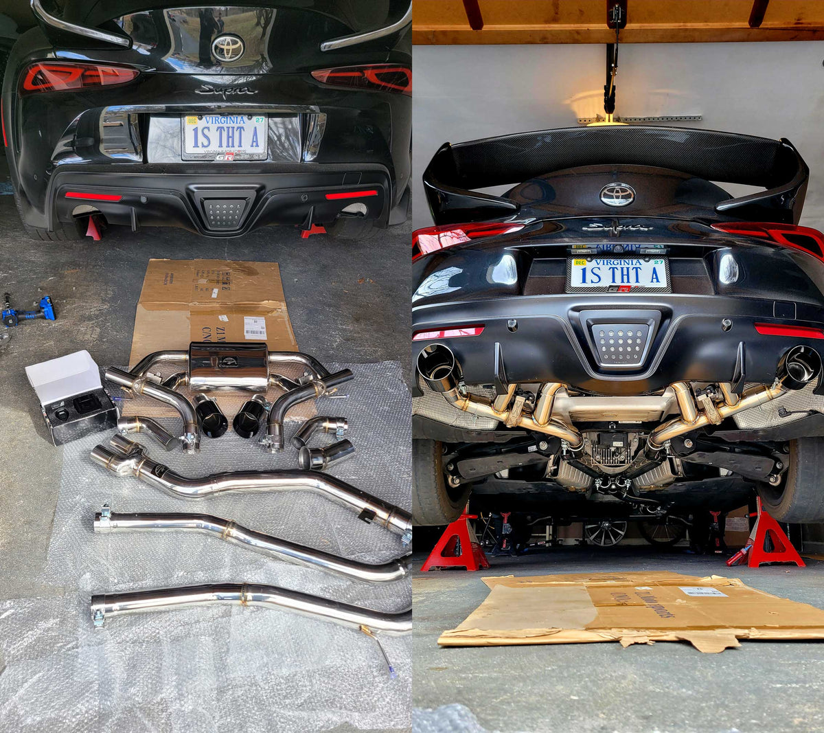 Full Valved Exhaust for Toyota GR Supra A90 3.0