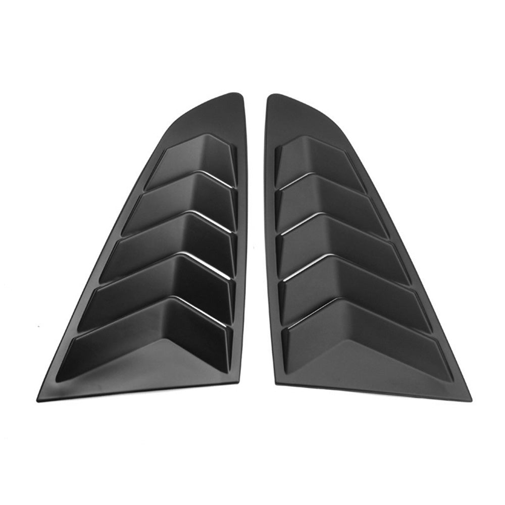 Side window louvers pair for Ford Mustang