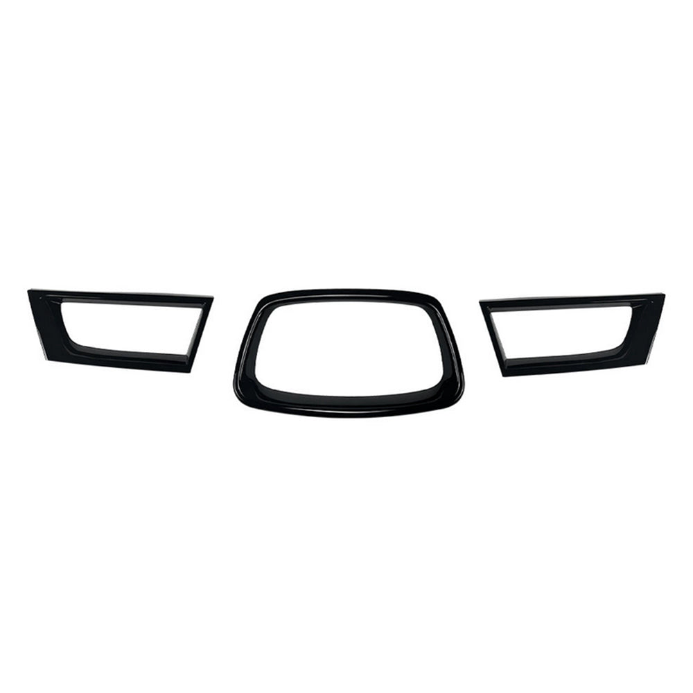Gloss Black Front Grille Trim for Subaru Impreza