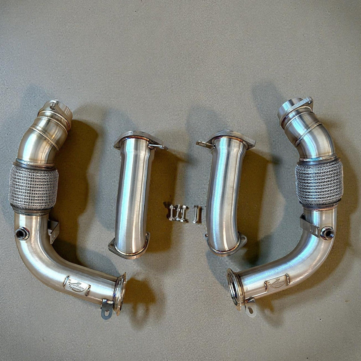 Palenon S68 racing downpipes for BMW G90 and G99 M5