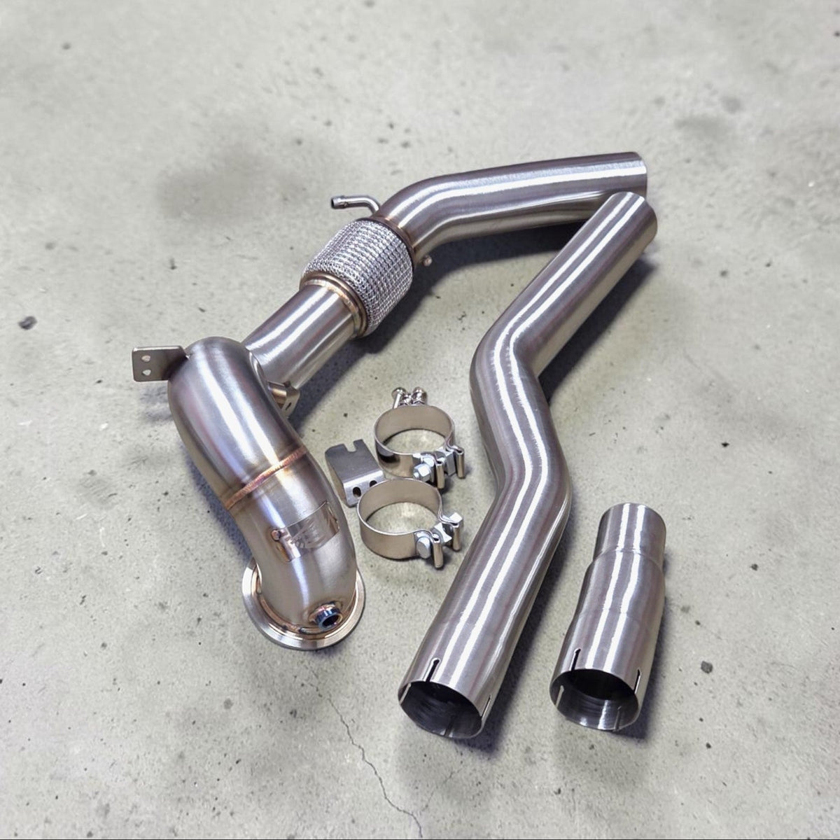 Race Downpipe for VW MK8 Golf R & Audi S3 8Y